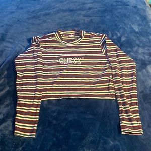 Guess long-sleeve crop
